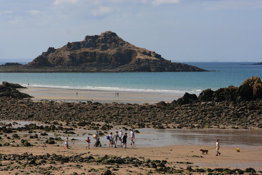 La c&ocirc;te &agrave; Pl&eacute;neuf-Val-Andr&eacute; (C&ocirc;tes d'Armor, Bretagne)