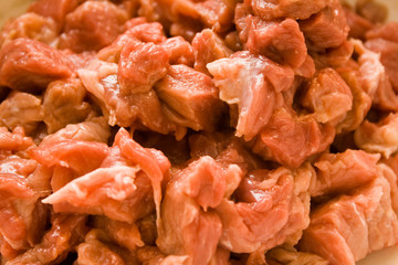 raw meat
