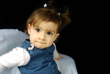 Expression de fillette.
