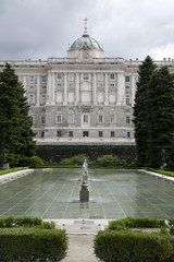 Fototapeta premium Sabatini Garden (Madrid - Spain)