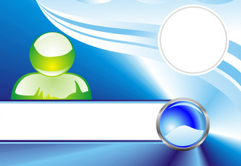 Business GENERIC worker Card background