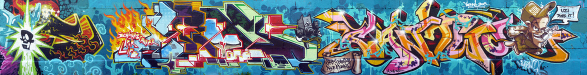 Graffiti large wall