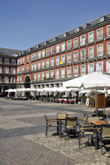 Naklejka premium plaza mayor, Madrid