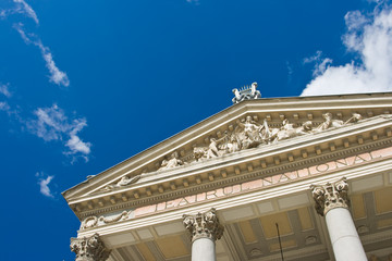 Naklejka premium National Theater in Iasi, Romania.
