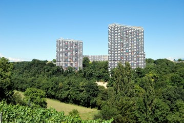 Fototapeta premium la cité du lignon (suisse)