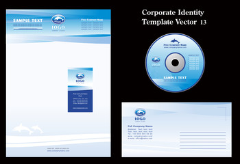Corporate Vector Business Template 13