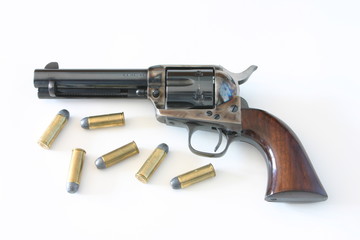 Colt .45 Pistol, Peacemaker - obrazy, fototapety, plakaty