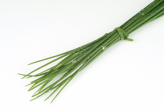 Bunch of Fresh Chives.