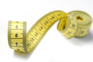 Measuring tape of the tailor.