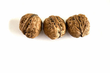 three walnuts