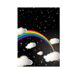 space rainbow