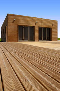 maison villa habitat architecture bois &eacute;cologie mat&eacute;riaux