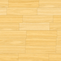 Wooden Parquet Flooring in Light Cream Brown Colors