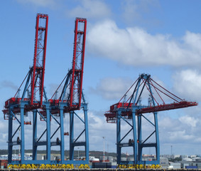 Fototapeta na wymiar port of Gothenburg