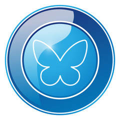 Schmetterling - Button