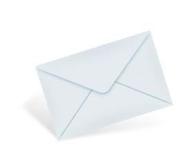 Mail concept..an e-mail letter that has a @ sign on it