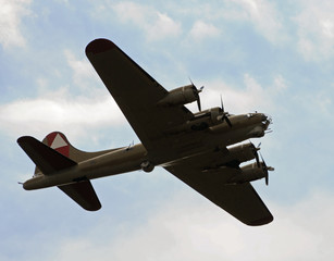 World War II American bomber B-17