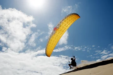 Fototapeten Parapente dune du pyla © philippe Devanne