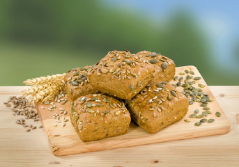 Wholemeal Bread Buns
