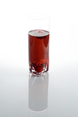 Cherry in soda