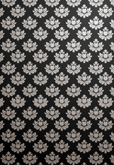 Vertical black and silver glamour pattern