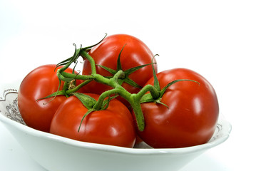 rispentomaten - freigestellt auf weiss