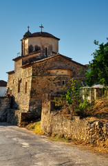 Fototapeta na wymiar Church in a Greek village