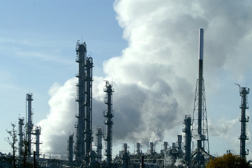 Verschmutzung der Umwelt durch Industrie