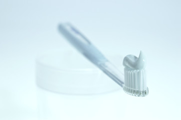Fototapeta na wymiar Higiena jamy ustnej