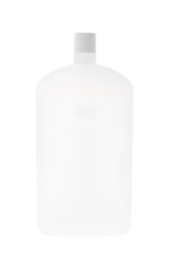 Plastic Bottle on Isolated White Background