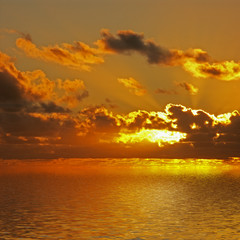 soleil couchant
