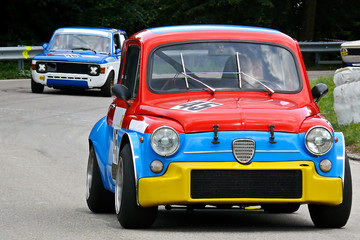 Piccole auto da rally