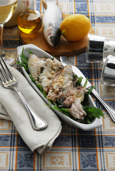 Cefali al vapore - Secondi di pesce del Veneto