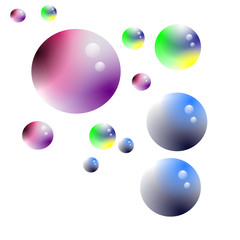 bulle de couleurs