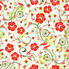 Floral seamless pattern