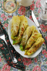 Involtini con le verze