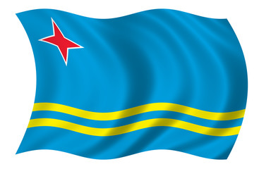 Aruba Fahne