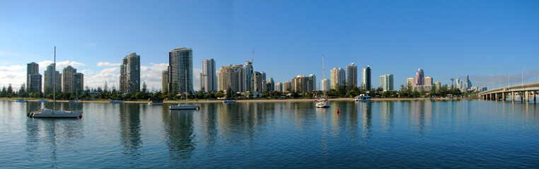 Fototapeta premium Broadwater Morning Panoramic