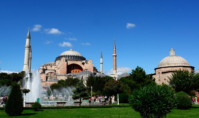 Fototapeta na wymiar saint sophie, Istambul