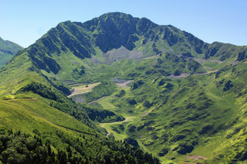 Obraz premium cirque de montagne