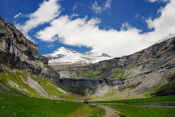 View of Circo de Soaso, Ordesa National Park, Aragon
