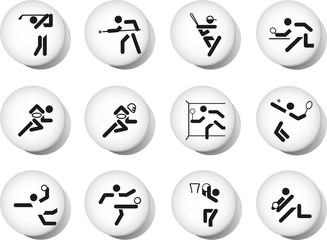 Set on sports subjects. Similar works are in my galleries