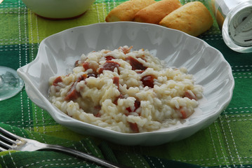 Risotto al prosciutto crudo toscano stagionato Primi Toscana