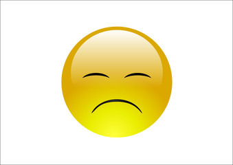 Aqua Emoticons - Sad 3