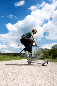 shopping surfer