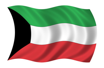 Kuwait Fahne