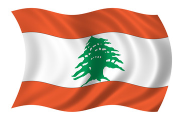Libanon Fahne