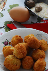 Polpette di melanzane Pulpet de marisan - Lombardia