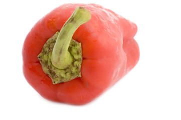 object on white - raw food pepper