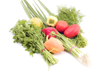 object on white - raw food